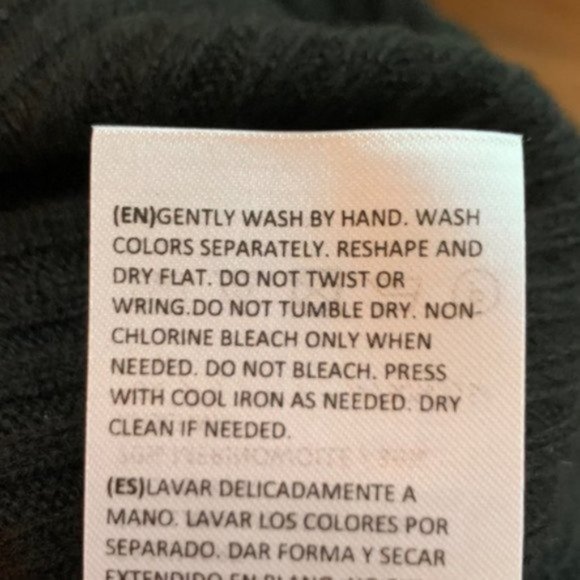 NWT Wool Cashmere Oversized Ribbed Midi Dress - Picture 5 of 5